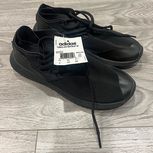 BRAND NEW BLACK ADIDAS WOMEN’S RUNNERS - Size 6 - Picture 2 of 2